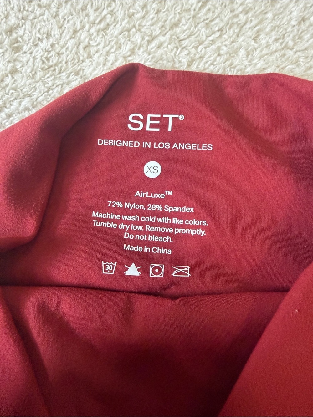 SET active air luxe leggings size XS - Picture 3 of 3